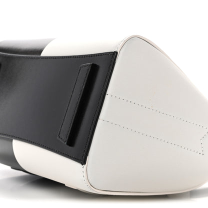 Givenchy Box Calfskin Mini Lock Antigona Shoulder Bag Black White 9 of 13