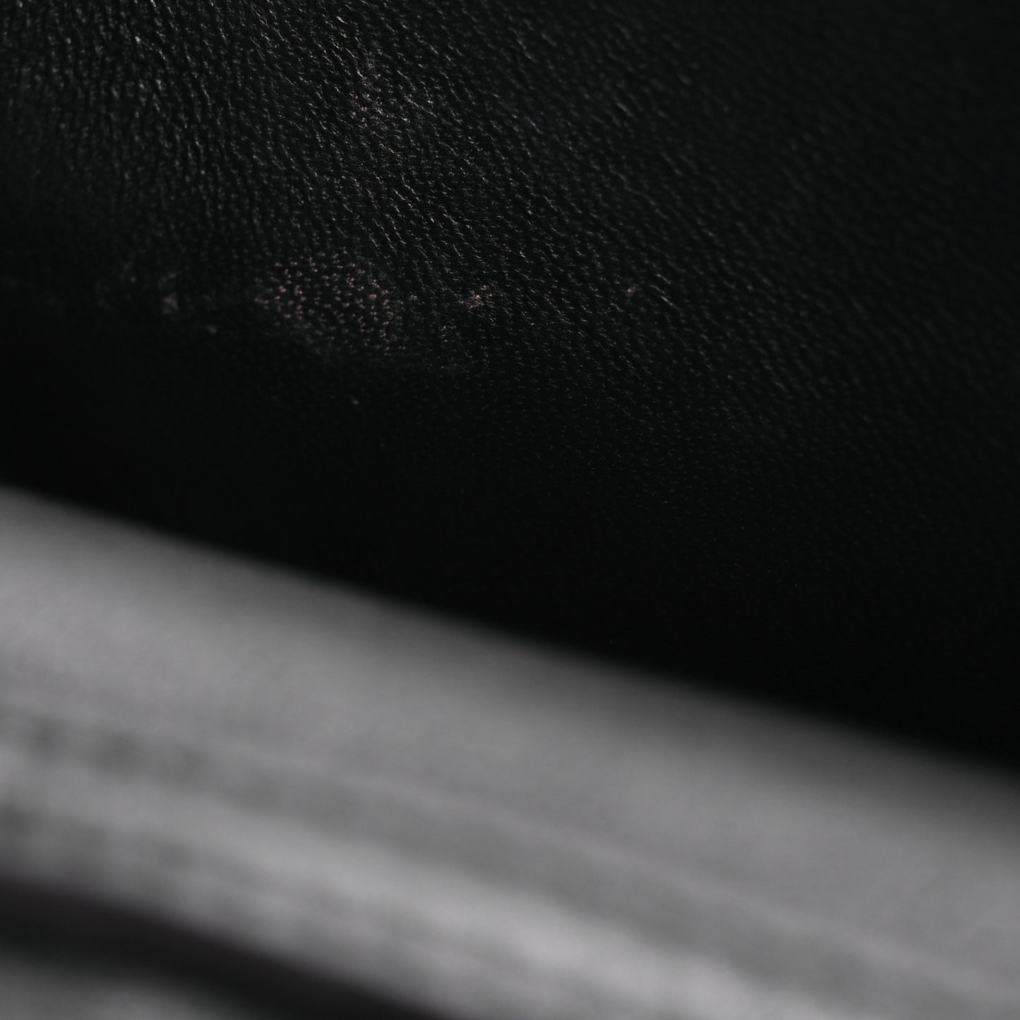 Calfskin Small Nile Bracelet Minaudiere Bag Black