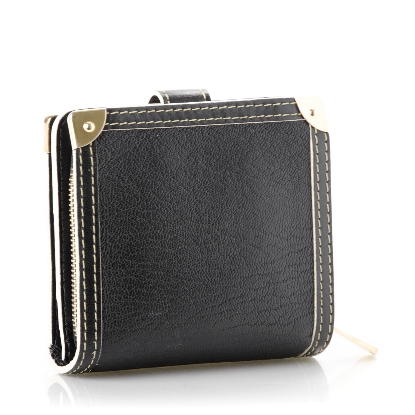 Suhali Compact Zipped Wallet Black