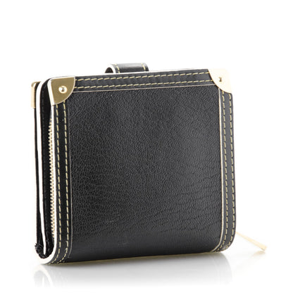 Louis Vuitton Suhali Compact Zipped Wallet Black 3 of 7