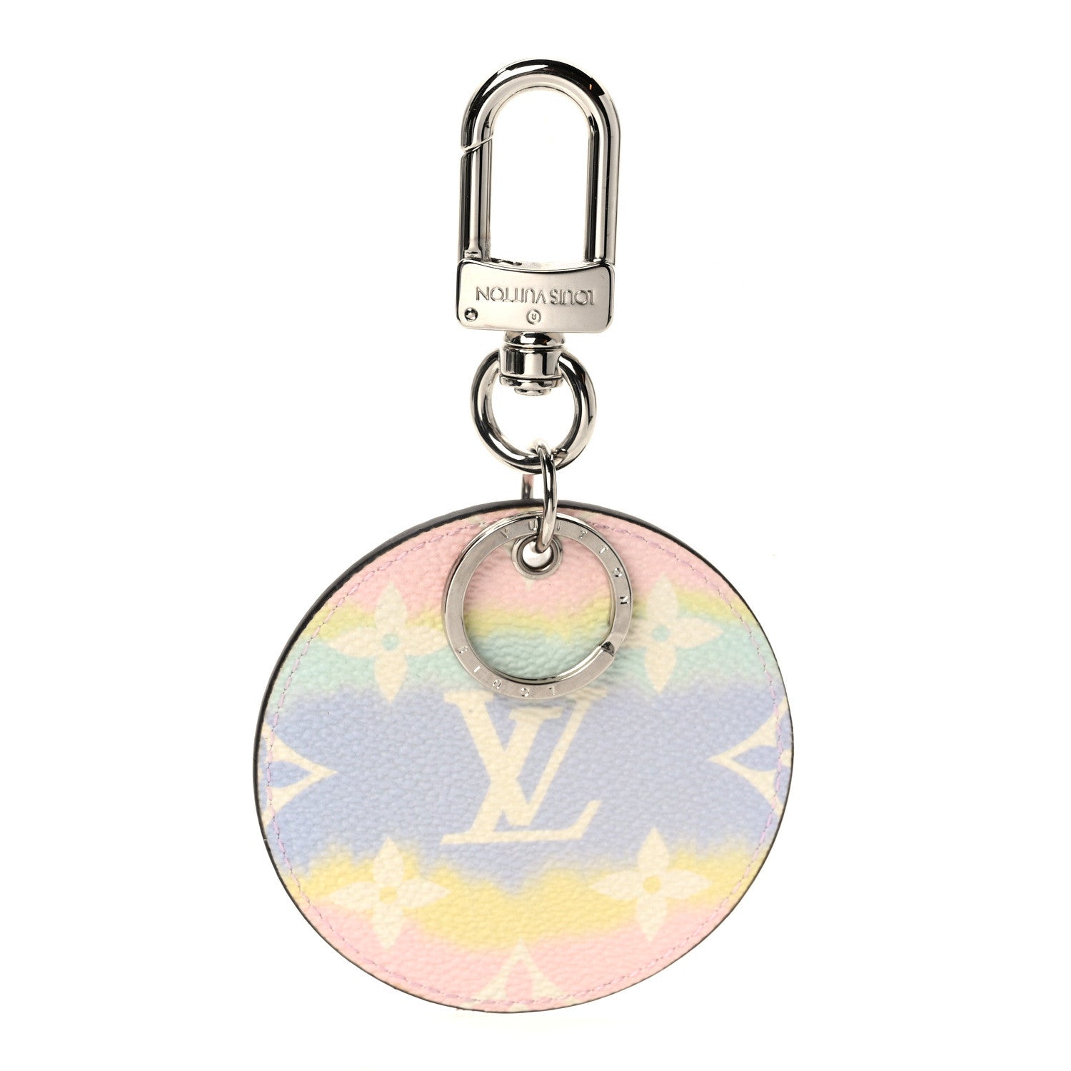 Louis Vuitton Monogram Escale Bag Charm Key Holder Pastel 1 of 4