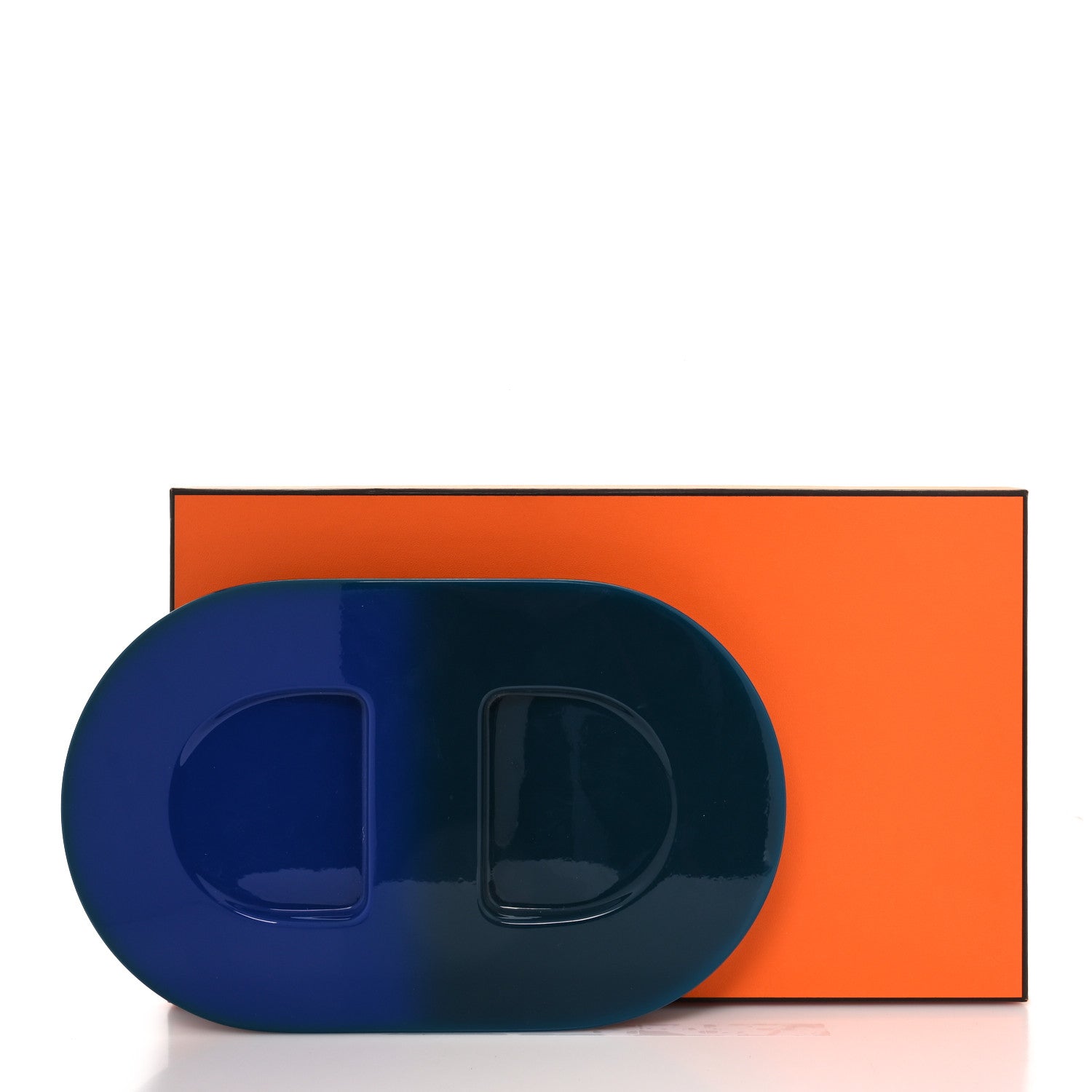 Hermes Lacquered Wood Chaine D'Ancre Change Tray 8 of 8