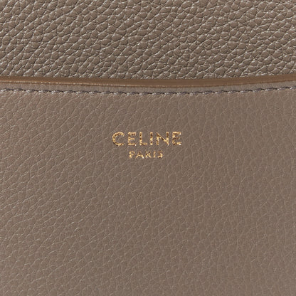 Celine Soft Grained Calfskin Sangle Bucket Bag Taupe 8 of 9