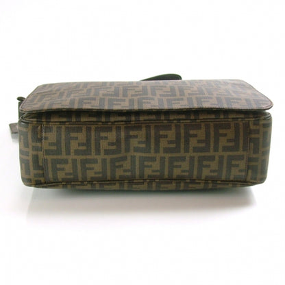 Fendi Zucca Medium Messenger Bag Unisex Purse Brown 5 of 12