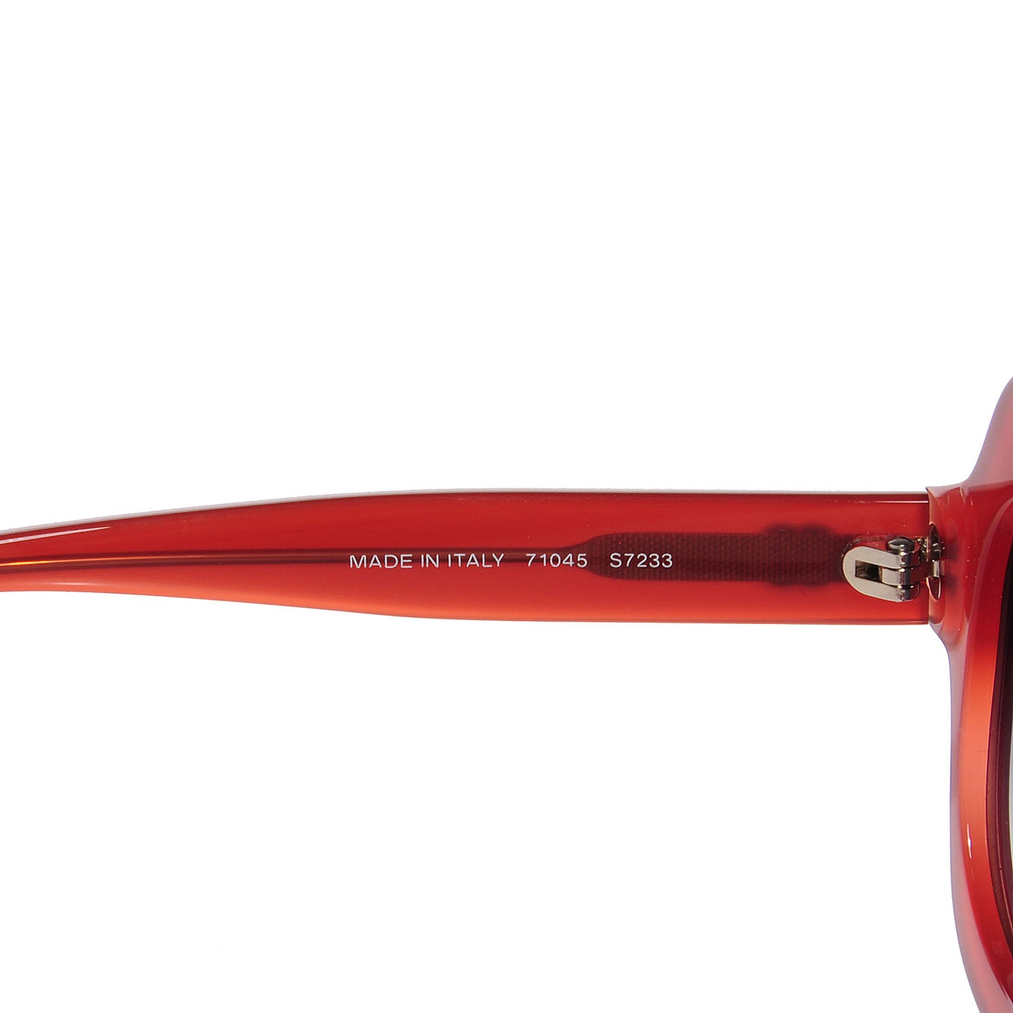 Round Sunglasses Red 71045