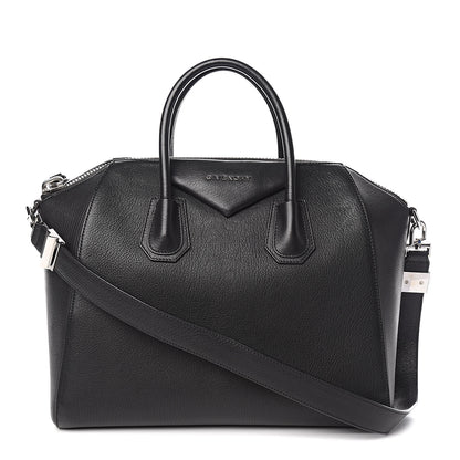 Givenchy Sugar Goatskin Medium Antigona Black 1 of 11