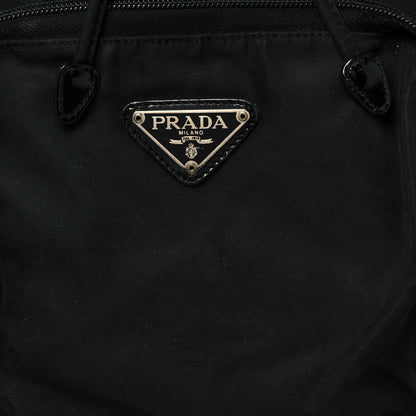 Prada Nylon Vela Single Buckle Backpack Black 6 of 12