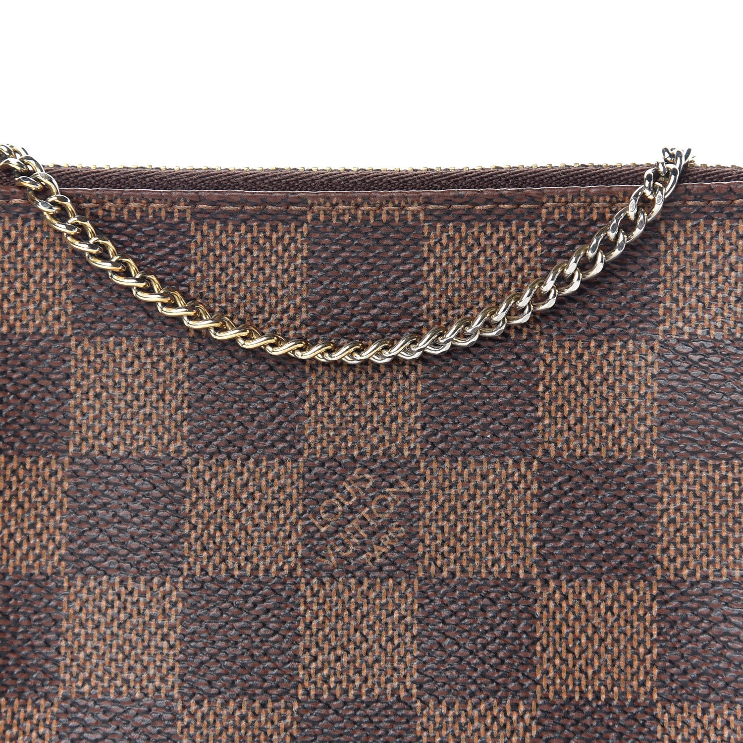 Louis Vuitton Damier Ebene Mini Pochette Accessories 9 of 11