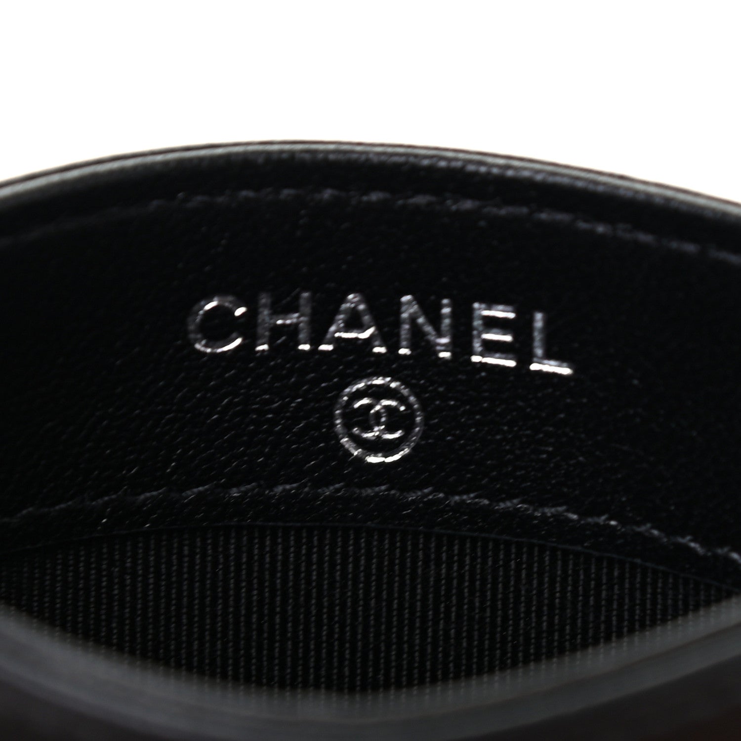 Chanel Lambskin Quilted Card Holder So Black 6 of 8
