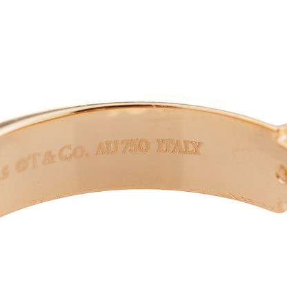 Tiffany 18K Rose Gold Diamond Atlas Ring 67 12 5 of 6