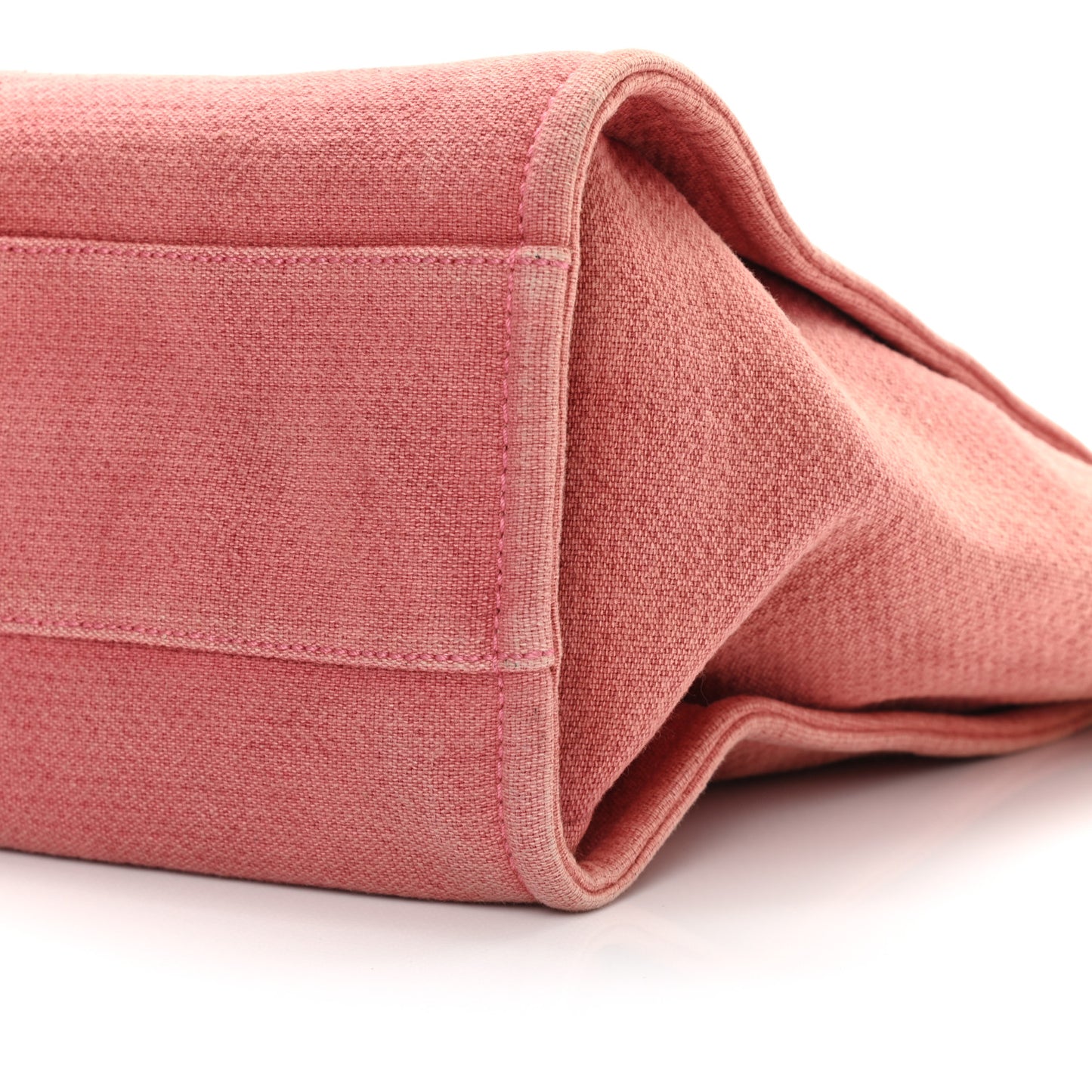 Canvas Small Deauville Tote Red