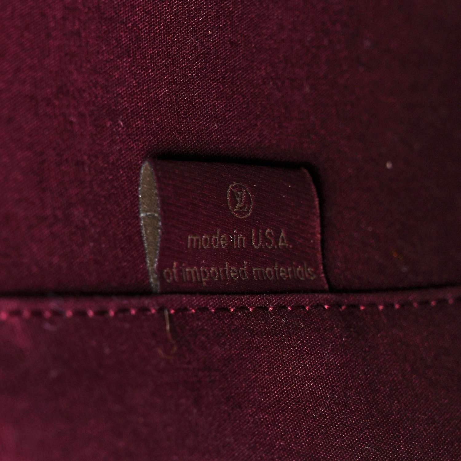 Louis Vuitton Vernis Alma GM Rouge Fauviste 7 of 9