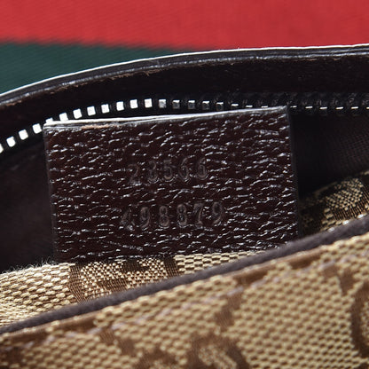 Gucci Monogram Web Belt Bag Dark Brown 7 of 7