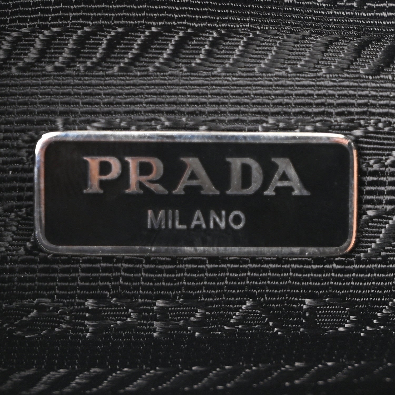 Prada Tessuto Nylon Saffiano Mini Re-Edition 2005 Bag Black 6 of 10