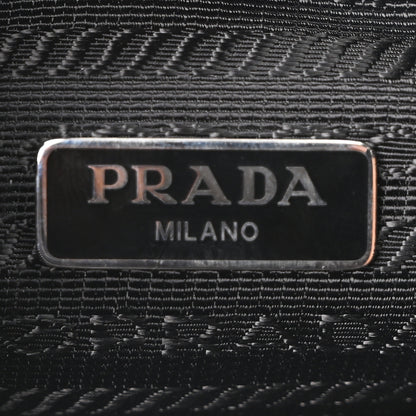Prada Tessuto Nylon Saffiano Mini Re-Edition 2005 Bag Black 6 of 10