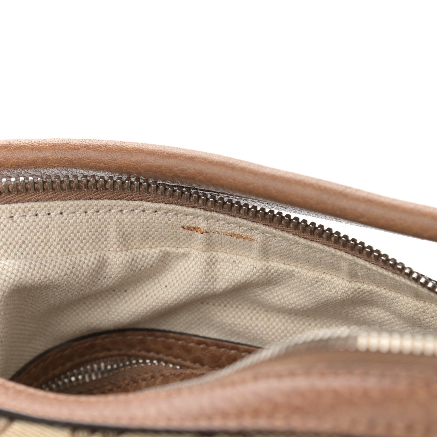 Gucci Monogram Old Libeccio Small Miss GG Hobo Beige Ebony Light Brown 11 of 11