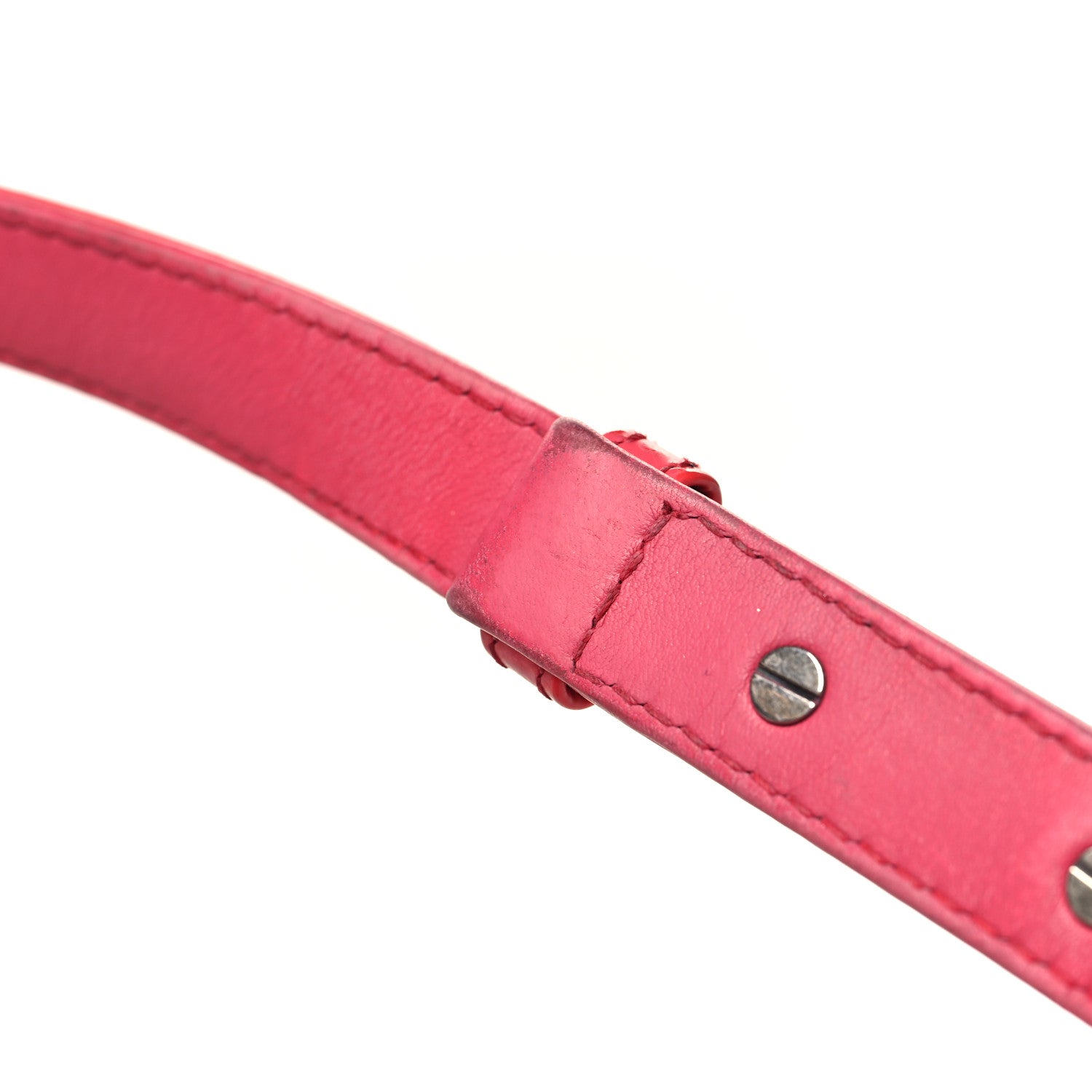 Chanel Patent Calfskin Enamel Quilted Medium Boy Flap Dark Pink 14 of 14