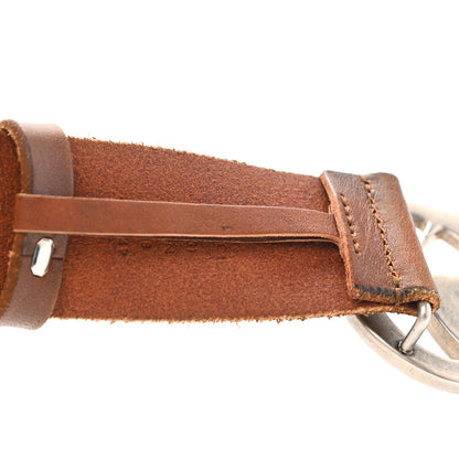Gucci Cuoio Toscano Nickel Double Double G 40mm Belt 95 38 Cuir 6 of 7
