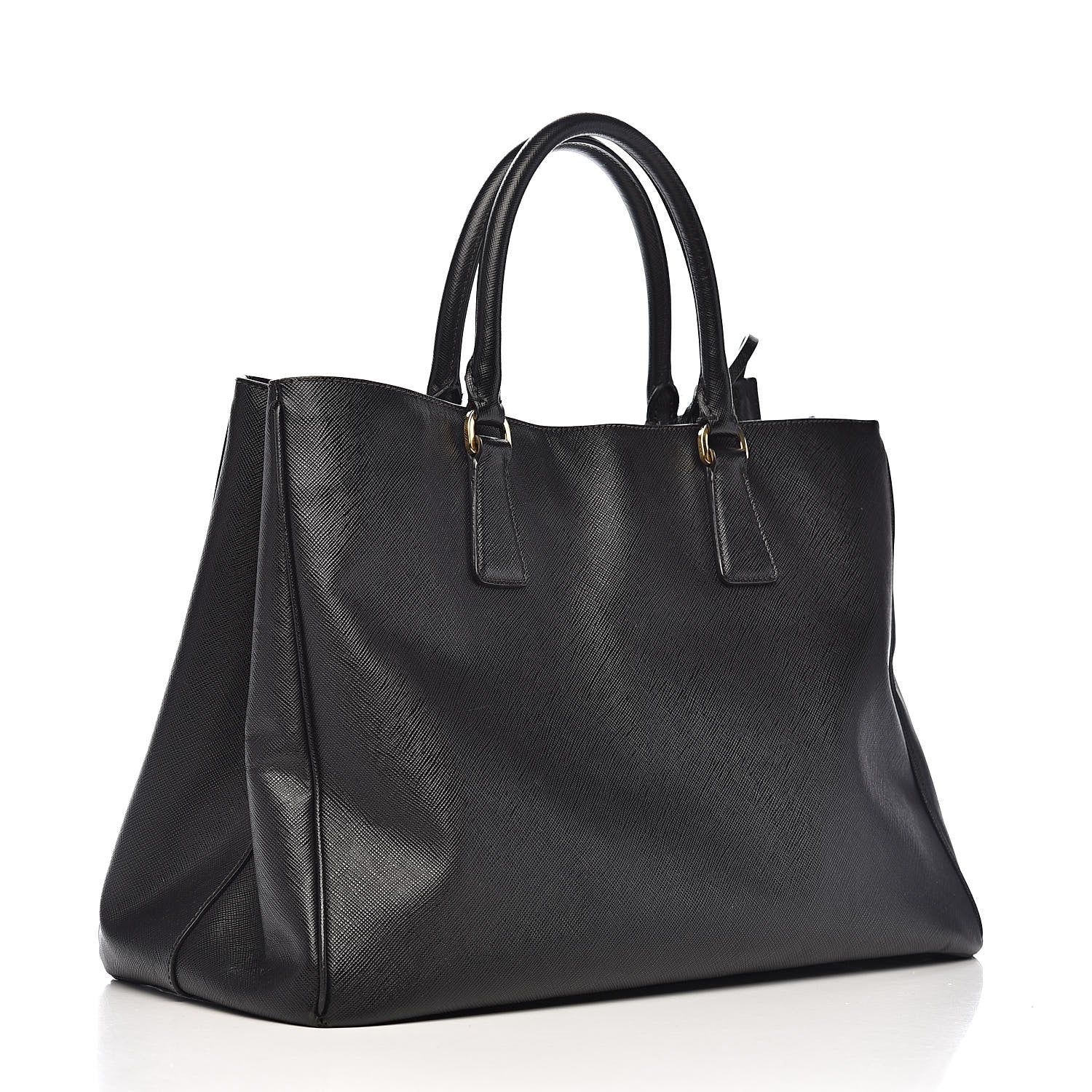 Prada Saffiano Lux Large Tote Black 3 of 13