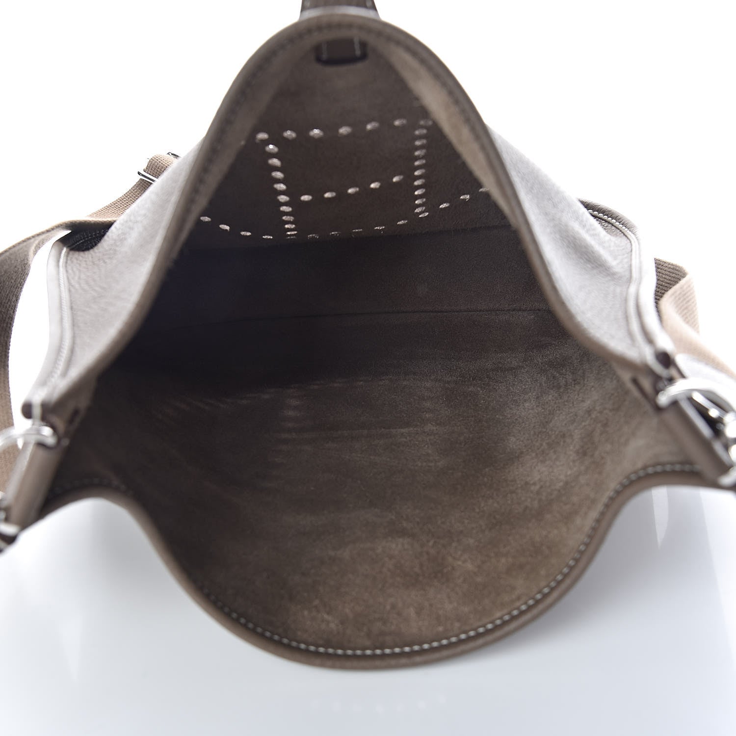 Hermes Taurillon Clemence Evelyne III PM Etoupe 5 of 13