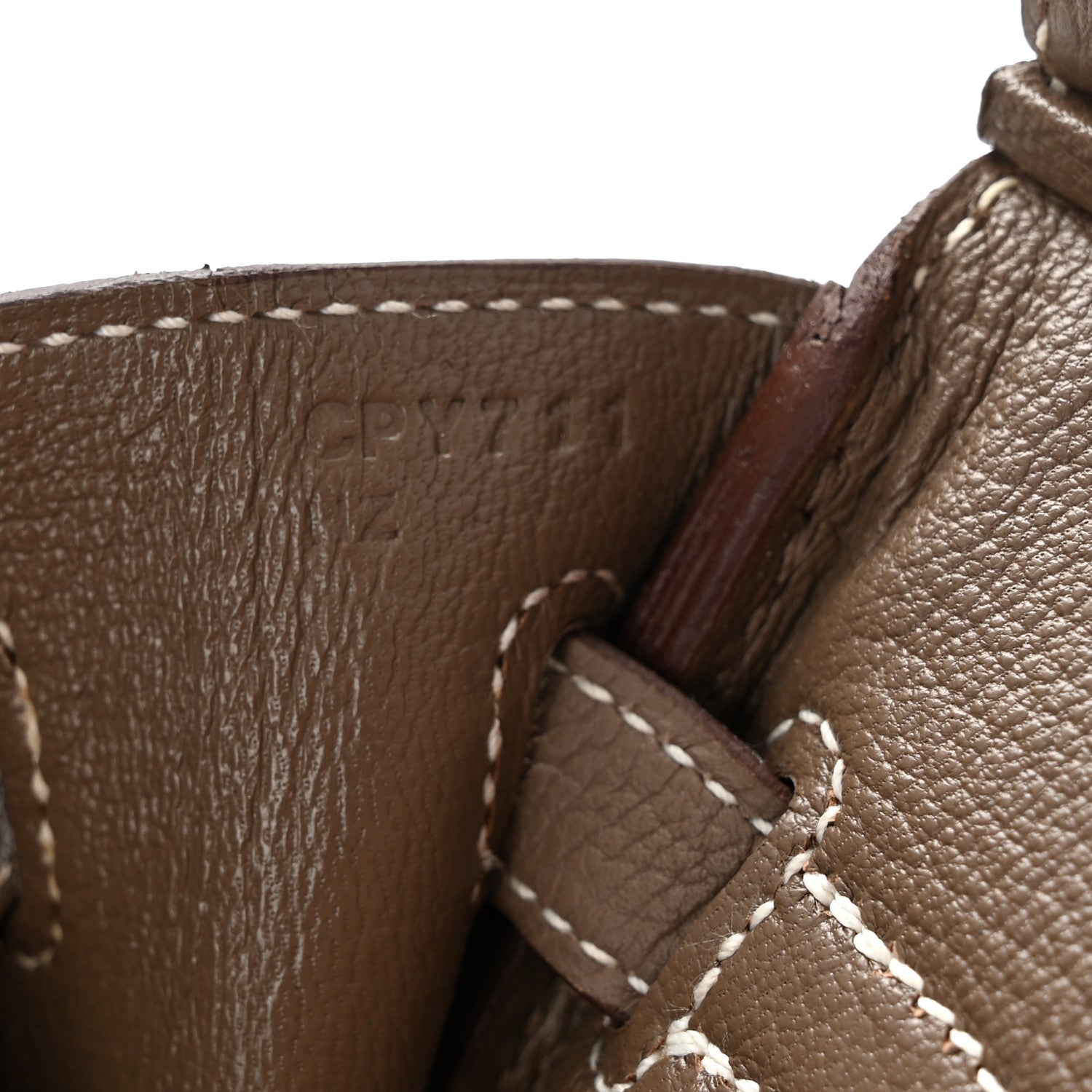 Hermes Togo Birkin 25 Etoupe 7 of 11