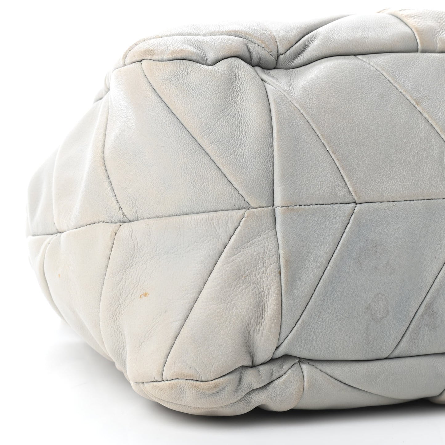 Nappa Chevron Shoulder Bag