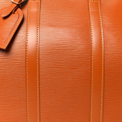 Louis Vuitton Epi Keepall 45 Cipango 9 of 15
