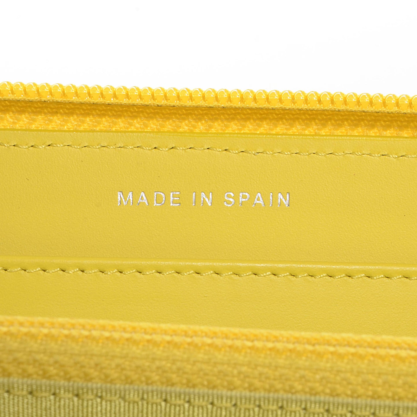 Caviar CC Timeless Large Zip Around Wallet Yellow