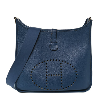 Hermes Ardennes Evelyne GM Bleu Marine 1 of 9