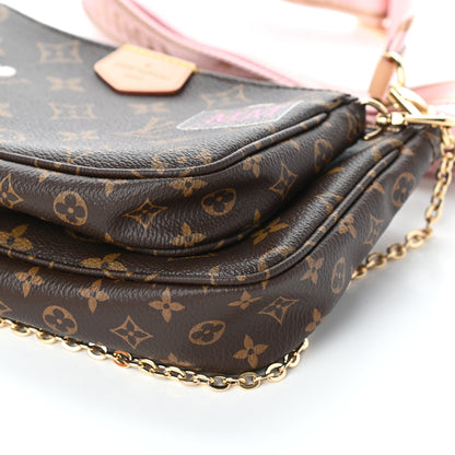Louis Vuitton Monogram My LV World Tour Multi Pochette Accessories Rose Clair 9 of 9