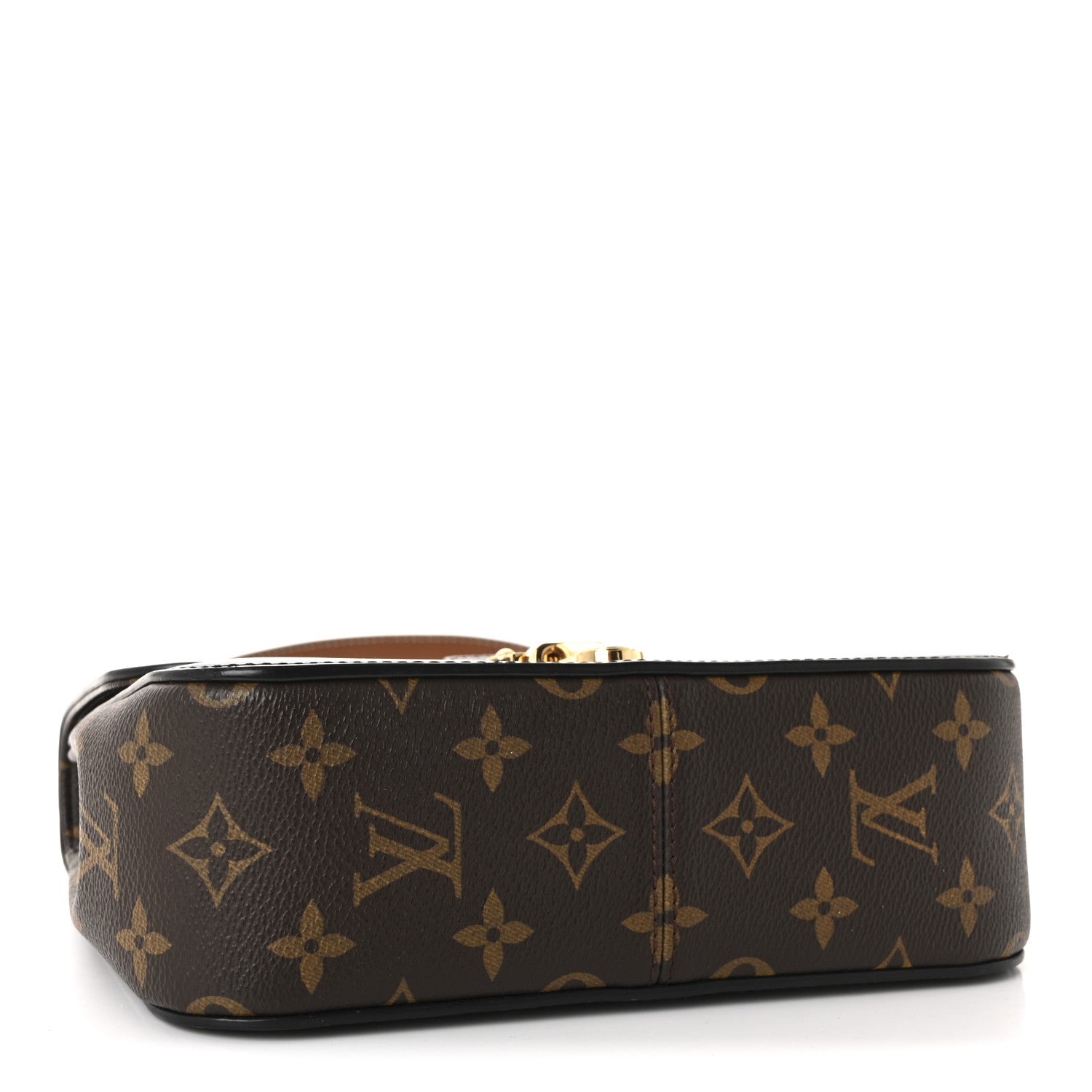 Louis Vuitton Patent Calfskin Monogram Cherrywood BB Black 4 of 9
