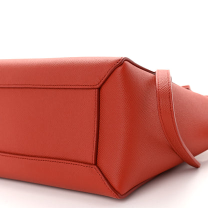 Celine Grained Calfskin Micro Belt Bag Fox Red 10 of 10