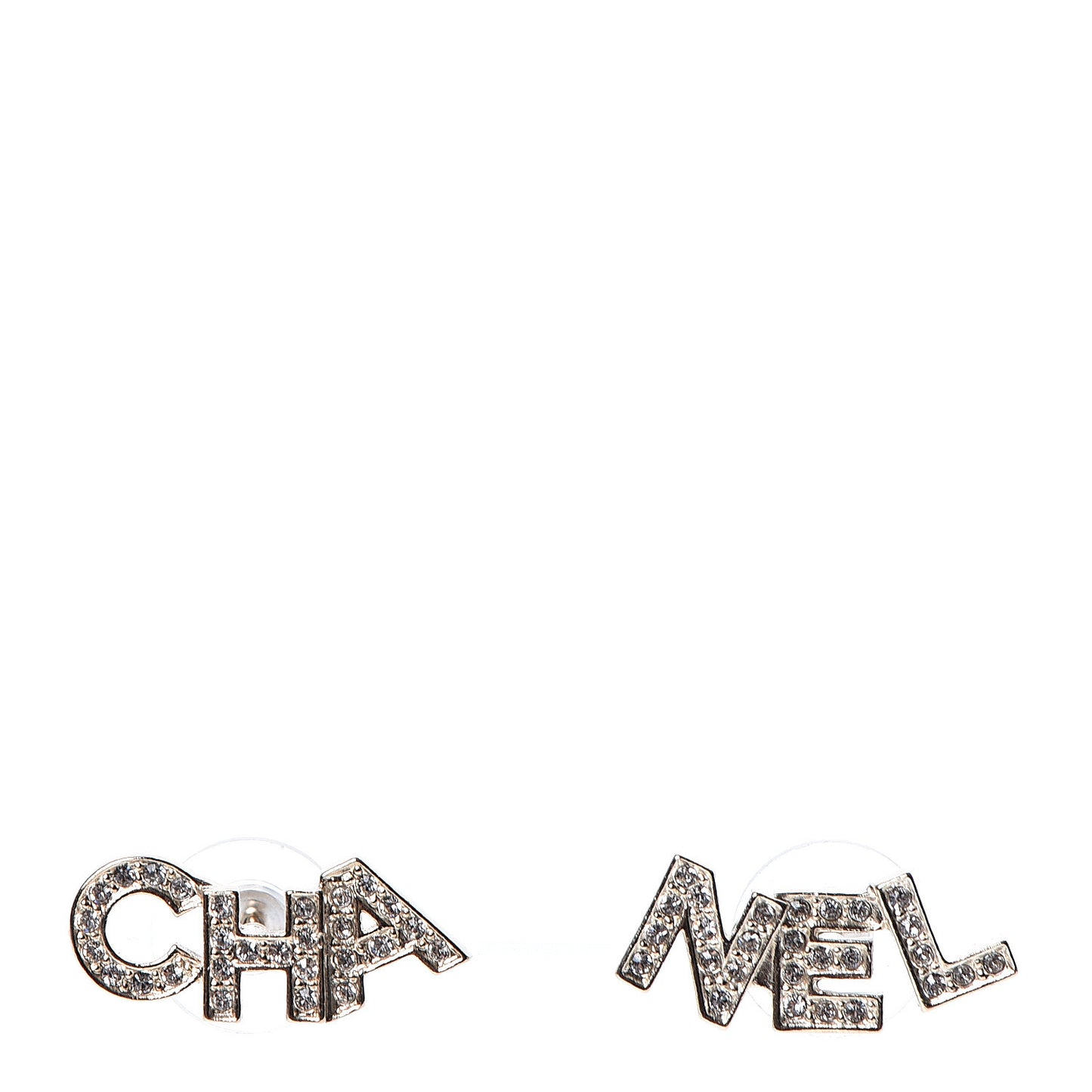 Crystal Pearl Signature Stud Earrings Gold
