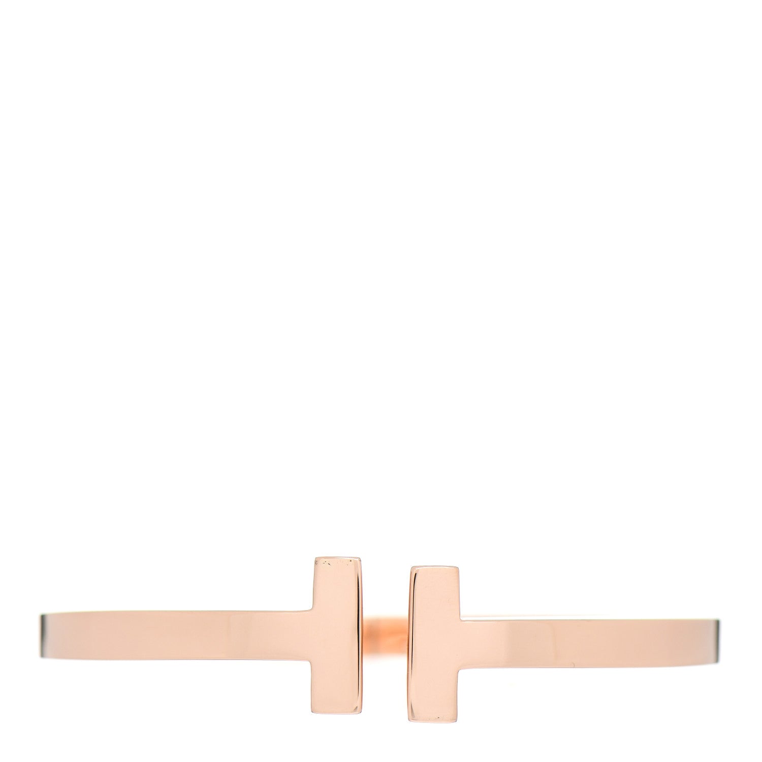 Tiffany 18K Rose Gold T Square Bracelet 1 of 4