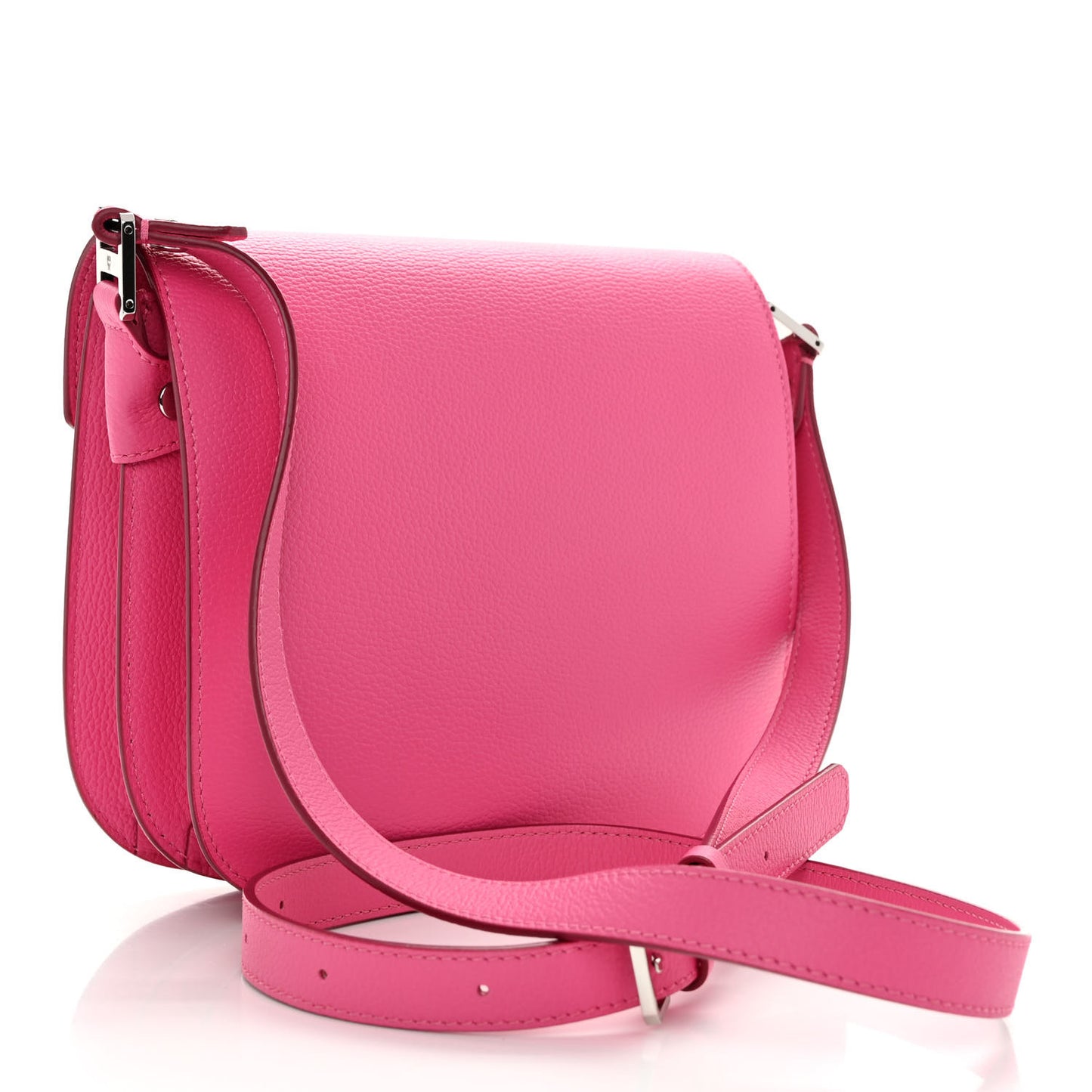 Calfskin Patricia Small Crossbody Bag Pink