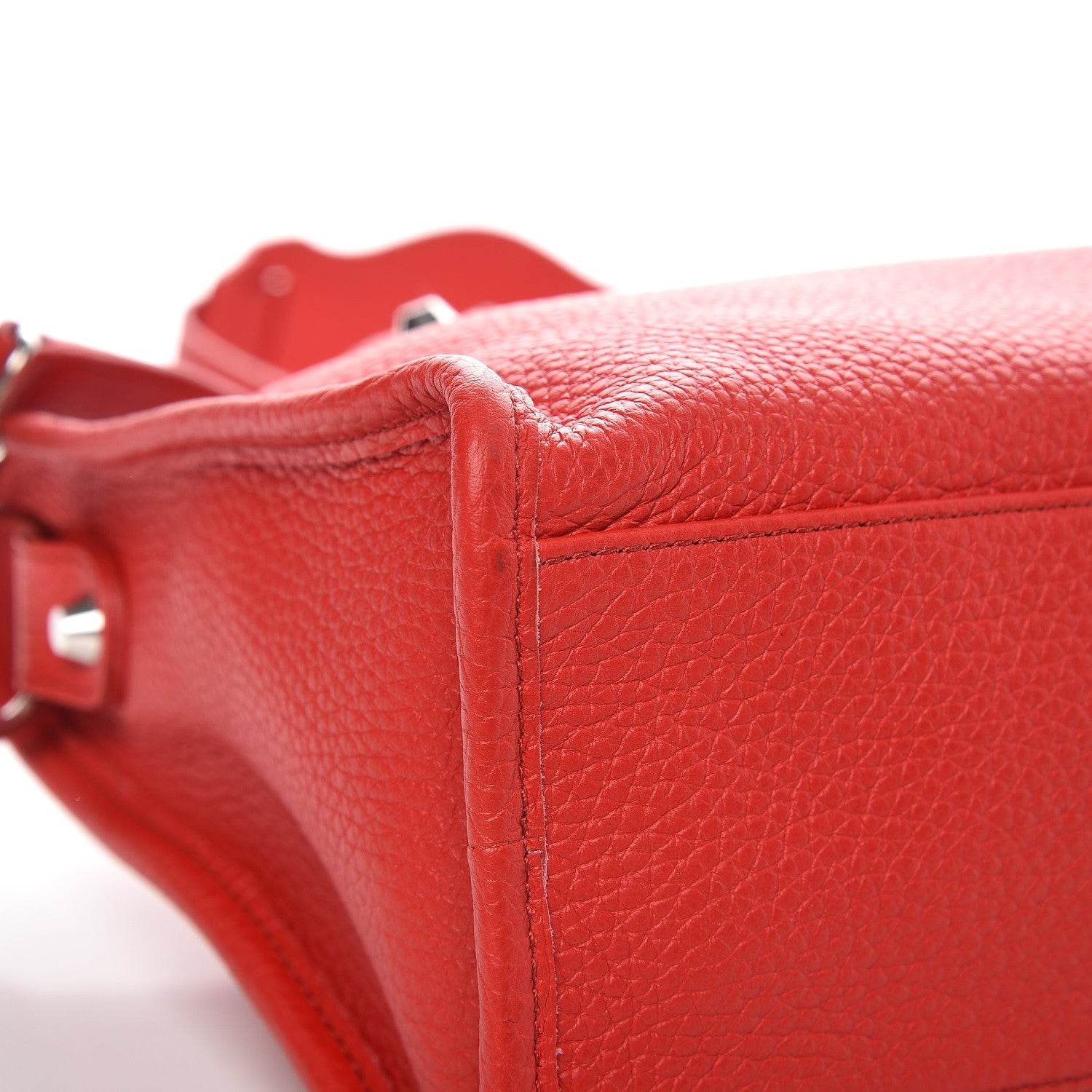 Balenciaga Vibrato Calfskin Classic Silver Hardware S City Rouge Cerise 10 of 11