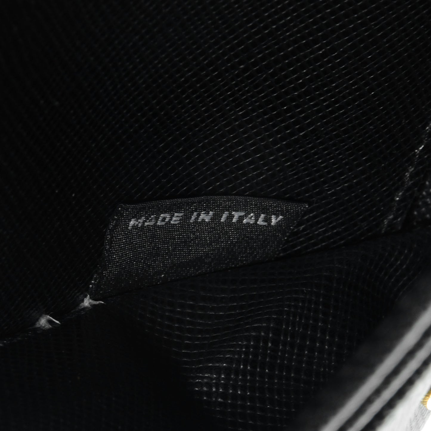 Saffiano Continental Flap Wallet Nero Black