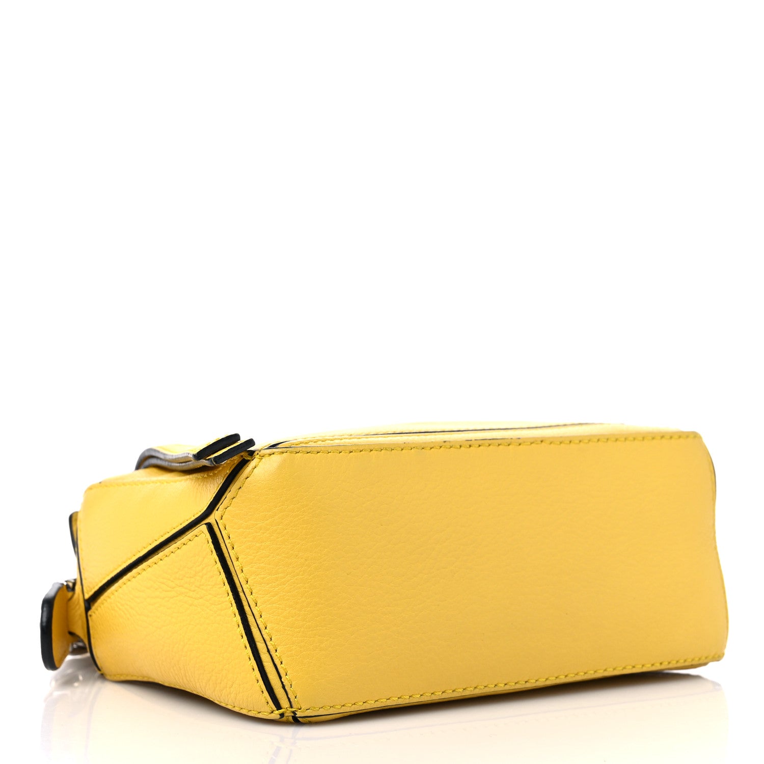 Loewe Calfskin Mini Puzzle Bag Yellow 4 of 13