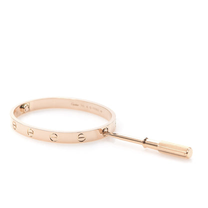 Cartier 18K Pink Gold LOVE Bracelet 16 6 of 7
