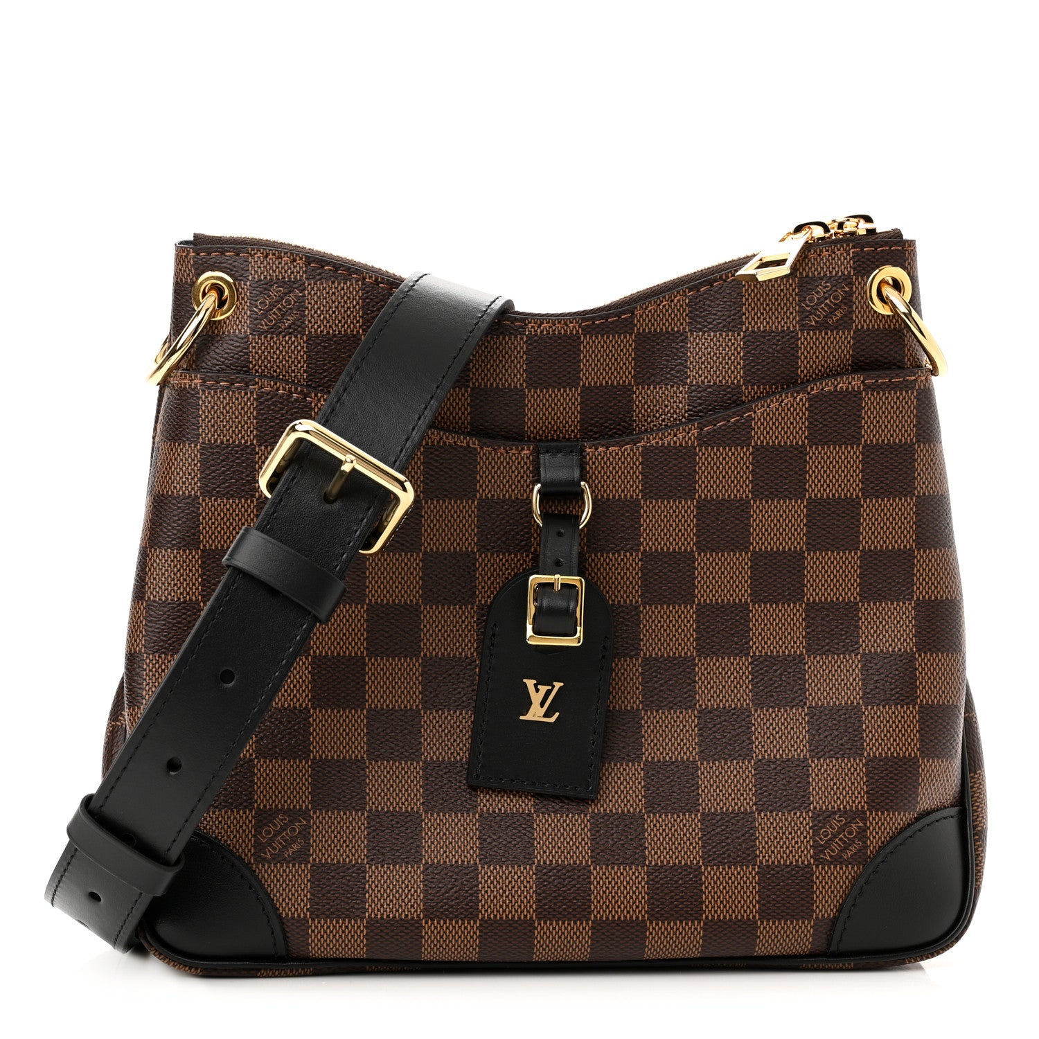 Louis Vuitton Damier Ebene Odeon PM Black 1 of 9