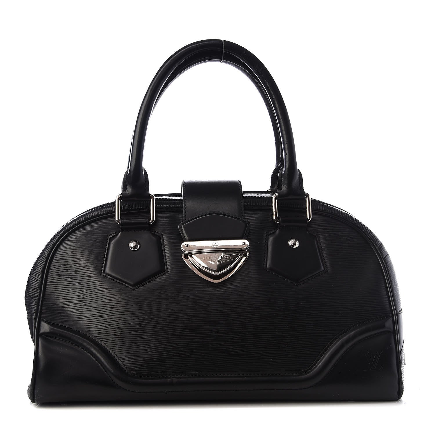 Louis Vuitton Epi Bowling Montaigne GM Black 1 of 9