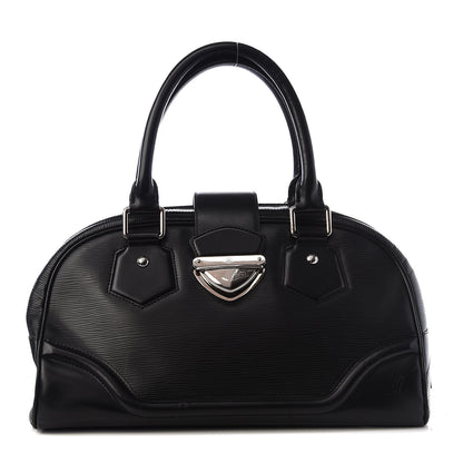 Louis Vuitton Epi Bowling Montaigne GM Black 1 of 9