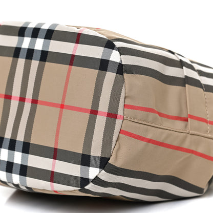 Burberry Econyl Icon Stripe Phoebe Drawcord Pouch Archive Beige 9 of 9