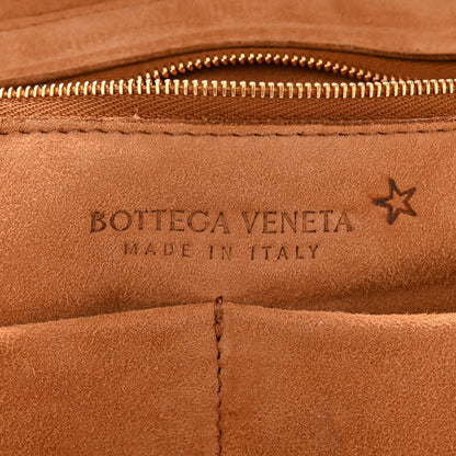 Bottega Veneta Calfskin Maxi Intrecciato Medium Arco Caramel 6 of 10