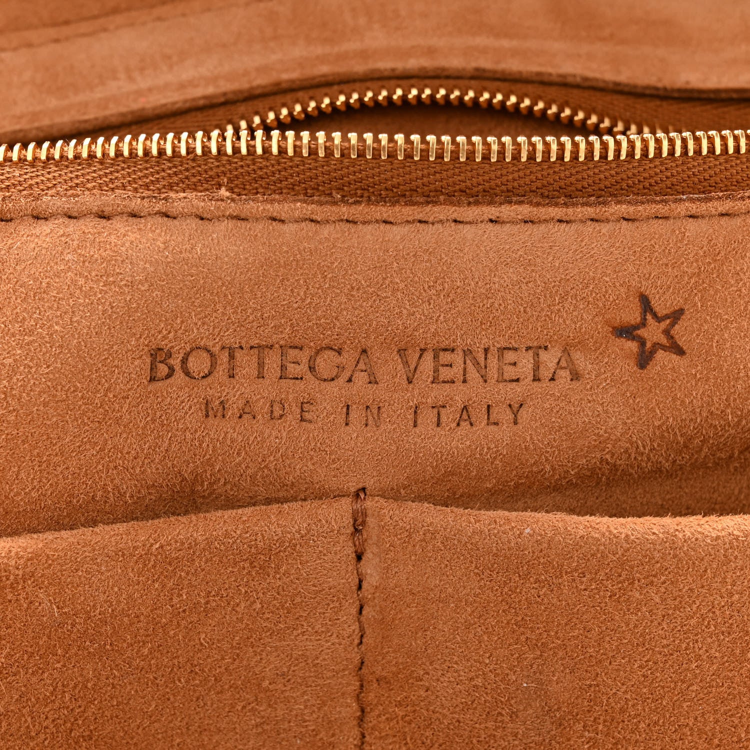 Bottega Veneta Calfskin Maxi Intrecciato Medium Arco Caramel 6 of 10
