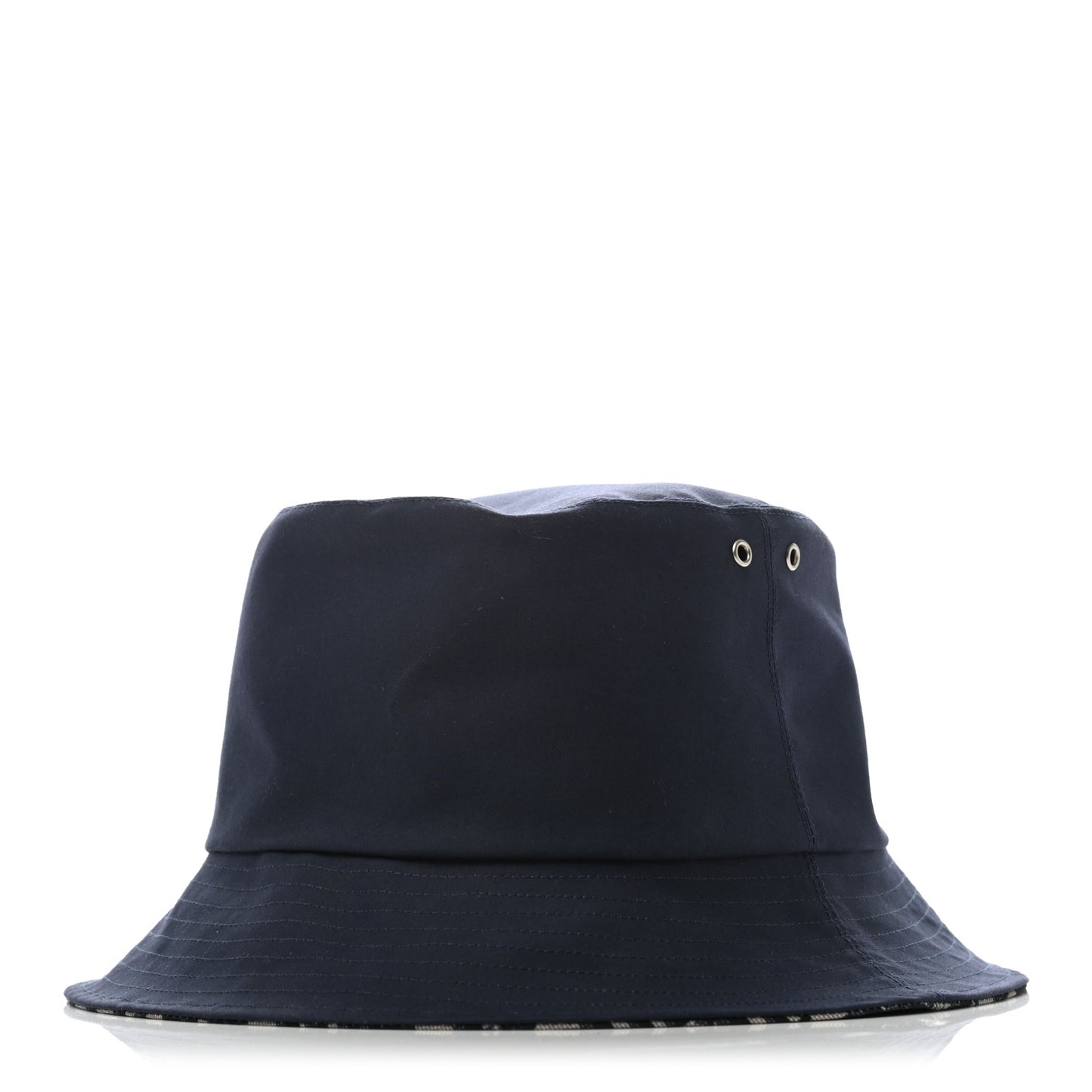 Oblique Reversible Teddy-D Brim Bucket Hat 57 Blue