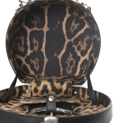 Saint Laurent Calfskin Small Mica Hat Box Black 5 of 11