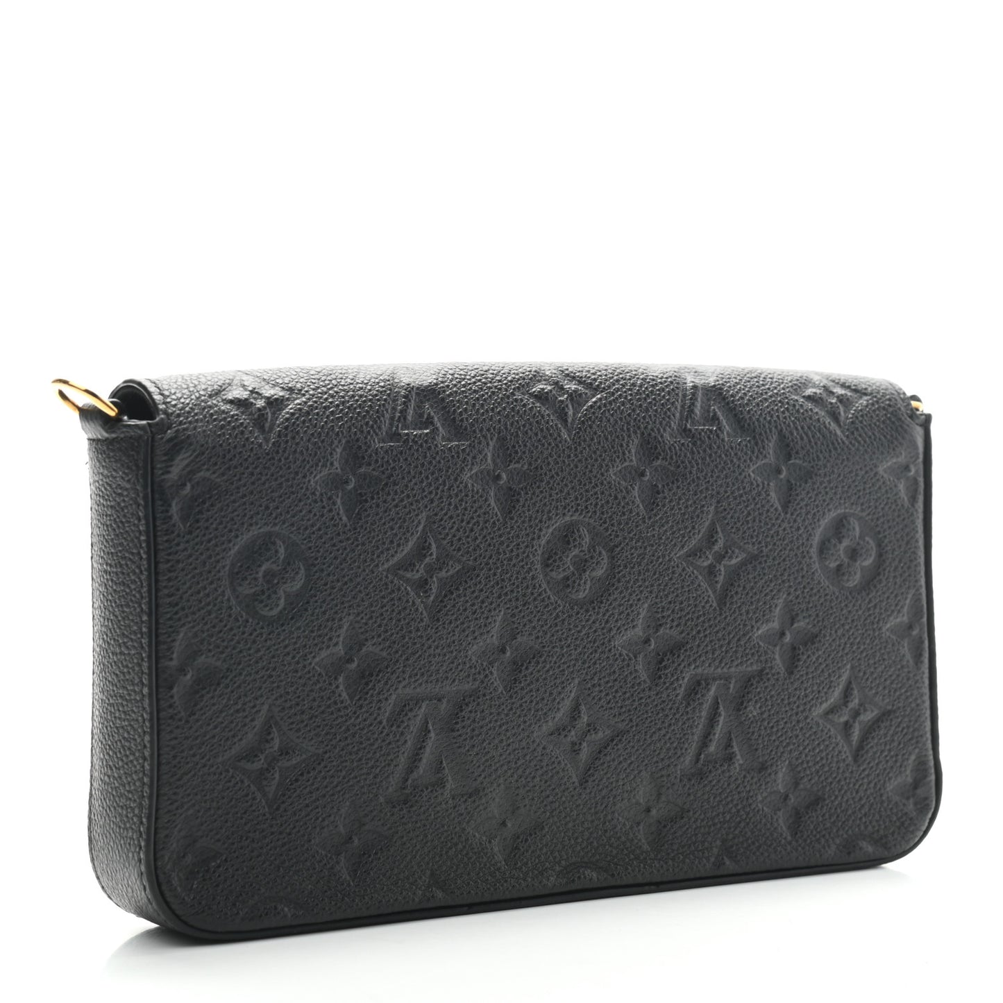 Empreinte Pochette Felicie Chain Wallet Black