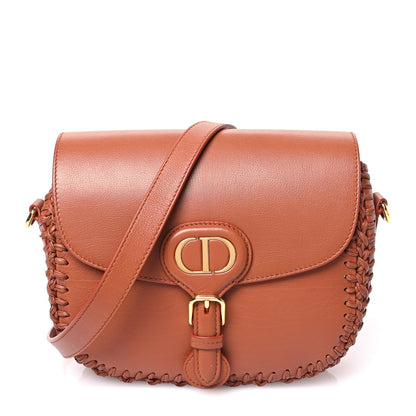 Christian Dior Grained Calfskin Medium Whipstitched Bobby Bag Dark Tan 1 of 11
