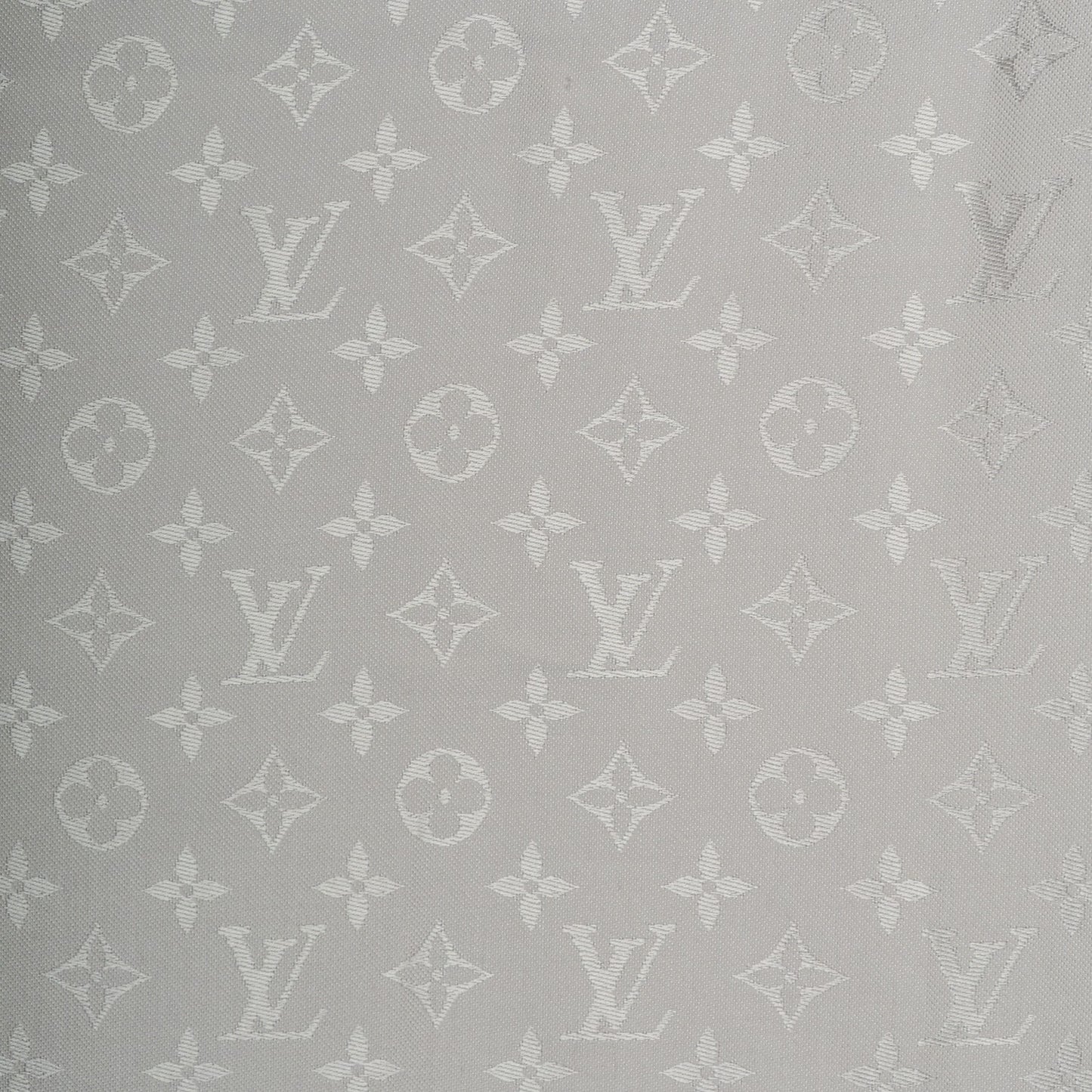Silk Wool Monogram Shawl Beige